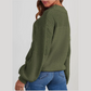 💜LAST DAY SALE- 50% OFF💜Women's Loose Fit Long Sleeve Knit Sweater