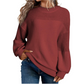 💜LAST DAY SALE- 50% OFF💜Women's Loose Fit Long Sleeve Knit Sweater