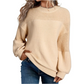 💜LAST DAY SALE- 50% OFF💜Women's Loose Fit Long Sleeve Knit Sweater