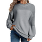 💜LAST DAY SALE- 50% OFF💜Women's Loose Fit Long Sleeve Knit Sweater