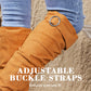 Women’s Wrinkled Knee-High Boots with Buckle Straps