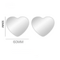 💖Limited-time offer: 50% off💖2Pcs Car Heart Shaped Blind Spot Mirrors