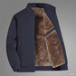 🔥 LAST DAY PROMOTION - 50%OFF 🧥 Men's Solid Color Zip Up Warm Jacket