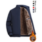 🔥 LAST DAY PROMOTION - 50%OFF 🧥 Men's Solid Color Zip Up Warm Jacket