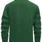 Men's Corduroy Jacket, Sherpa Lined, Cargo Jacket, Cotton, Turn-Down Collar, Winter, Warm, Casual, Work Coat with 5 Pockets