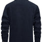 Men's Corduroy Jacket, Sherpa Lined, Cargo Jacket, Cotton, Turn-Down Collar, Winter, Warm, Casual, Work Coat with 5 Pockets