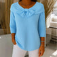 Women’s Knit Sweater with Bow