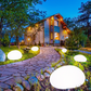 Outdoor Solar Pebble Garden Light