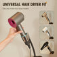 No-Drill Hair Dryer Holder with Suction Cup