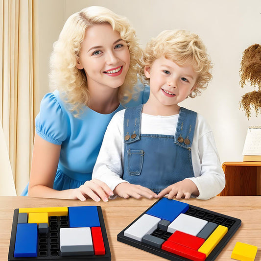 🧩 BUY 2 GET 1 FREE! ✨ Geometric Blocks Puzzle Game - Boosts Logic & Creativity, 120 Challenging Levels for Kids & Adults 🎯📦