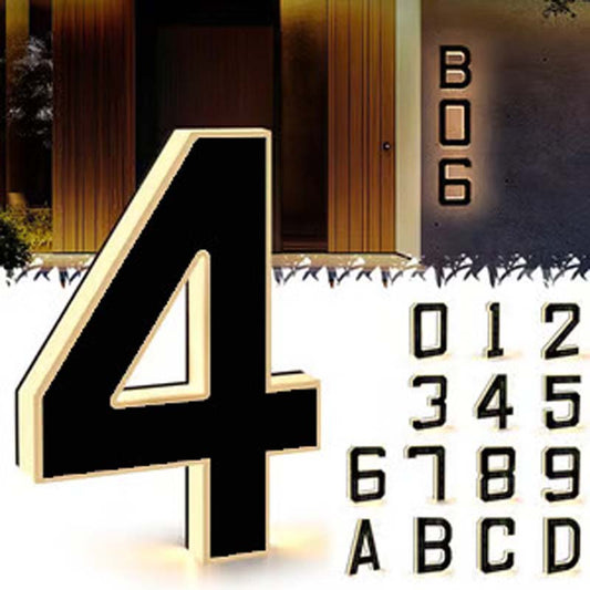 🔥HOT SALE 50% OFF🏠✨Waterproof LED House Numbers for Outside
