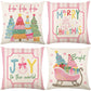 🎅Cute Christmas Print Pillow Cover