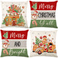 🎅Cute Christmas Print Pillow Cover