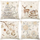 🎅Cute Christmas Print Pillow Cover