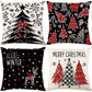 🎅Cute Christmas Print Pillow Cover