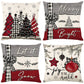 🎅Cute Christmas Print Pillow Cover
