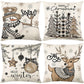 🎅Cute Christmas Print Pillow Cover