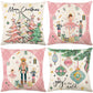 🎅Cute Christmas Print Pillow Cover