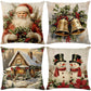 🎅Cute Christmas Print Pillow Cover