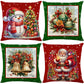 🎅Cute Christmas Print Pillow Cover