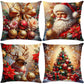 🎅Cute Christmas Print Pillow Cover