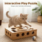 🎁🎄Cat Scratch Puzzle Enrichment Box: Nail File Stress Free Alternative to Clippers and Grinders