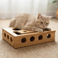 🎁🎄Cat Scratch Puzzle Enrichment Box: Nail File Stress Free Alternative to Clippers and Grinders