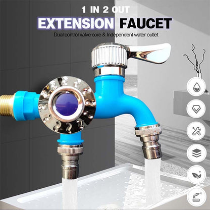 ⏳🔥LIMITED-TIME 50% OFF! ⏰💦 Outdoor Antifreeze Dual Control Faucet