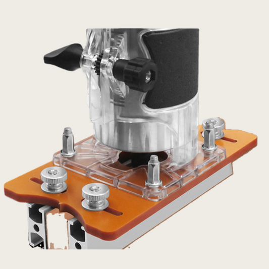 🔧2-in-1 Wood Router Slotting Jig – Neater Joints, Hidden Fixings