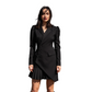 🔥Black Friday Mega Sale🔥Button-Front Pleated Mini Blazer Dress