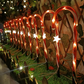 Christmas Outdoor Solar Candy Cane Lights
