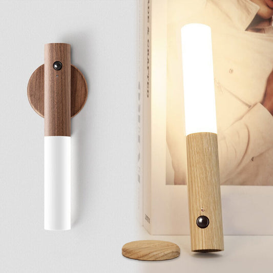✨ Walnoothout Motion Sensor Night Light – High-End Aesthetics, Magnetic & Energy-Saving (Designer Lighting for Stylish Interiors & Safe Navigation!)