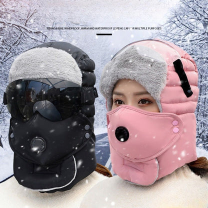📢💥BLACK FRIDAY SPECIAL PRICE ￡15.99💖Thermal Hat with Detachable Breathing-Valve Mask