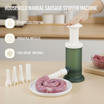 ⏰🌭Household Manual Sausage Stuffer Machine✨