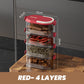 Multi-layer Sealed Spice Organizer