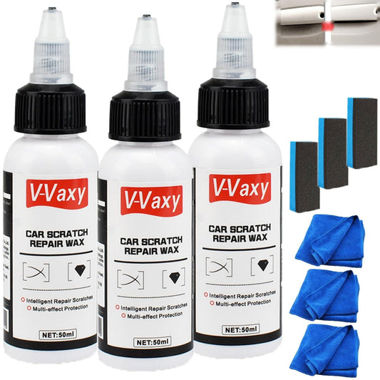 ✨BUY 1 Get 1 Free ✨Car scratch wax paint repair and maintenance solution, old car oxidation layer removal scratch solution, polishing wax, car scratch wax