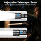 High-Lumen Zoomable Rechargeable LED Flashlight