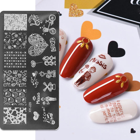 💅🏽💅Highly Pigmented Stamping Gel for DIY Manicures