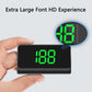 Head-Up Display Speedometer for Cars