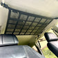 🚤50% OFF NOW! Overhead Mesh Gear Storage Net, Adjustable Car Roof Storage Bag, Multi‑Pocket Ceiling Mesh Organizer for SUV, Van, 4x4, Boat & Rooftop Tent, Holds Fishing Gear & Outdoor Supplies