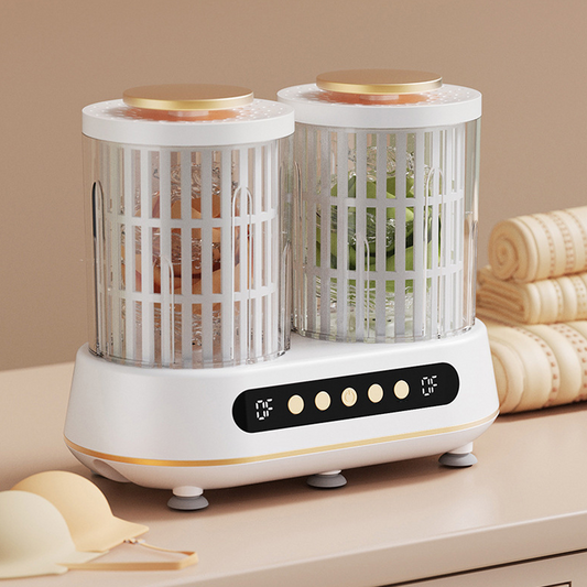 Dual-Tub Mini Washing Machine with Spin Dryer