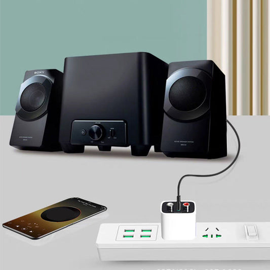 🔥Limited-time offer-Hi-Fi Stereo Bluetooth Audio Adapter with AUX/RCA Output