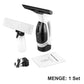 Cordless Window Vacuum Cleaner with Electric Squeegee, Water Suction Tank, Spray Bottle and Cleaning Pad for Windows, Mirrors, Shower Screens, Car Glass, Condensation and Smooth Surface Cleaning