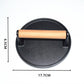 ⏳🔥LIMITED-TIME 50% OFF! ⏰🍔Cast Iron Steak & Burger Press‑Ridged Grill Press🥩