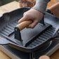 ⏳🔥LIMITED-TIME 50% OFF! ⏰🍔Cast Iron Steak & Burger Press‑Ridged Grill Press🥩