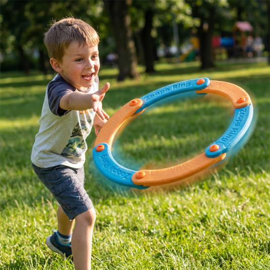 Detachable Whistling Flying Ring Toy
