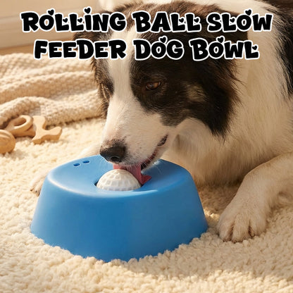 ⏳Limited-time 49% off🐶🦴Roll-N-Lick Dog Bowl: The Ultimate Liquid Treat FeederAnti-gulping bowl for dogs with rolling ball