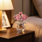 🌹 50% OFF FLASH SALE ! ⚡ Everlasting Crystal Rose Flower Figurine in Vase – Sparkling Crystal Craft, Eternal Flower Design, Exquisite Vase Set & Elegant Home Decor 💎