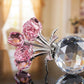 🌹 50% OFF FLASH SALE ! ⚡ Everlasting Crystal Rose Flower Figurine in Vase – Sparkling Crystal Craft, Eternal Flower Design, Exquisite Vase Set & Elegant Home Decor 💎