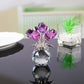 🌹 50% OFF FLASH SALE ! ⚡ Everlasting Crystal Rose Flower Figurine in Vase – Sparkling Crystal Craft, Eternal Flower Design, Exquisite Vase Set & Elegant Home Decor 💎